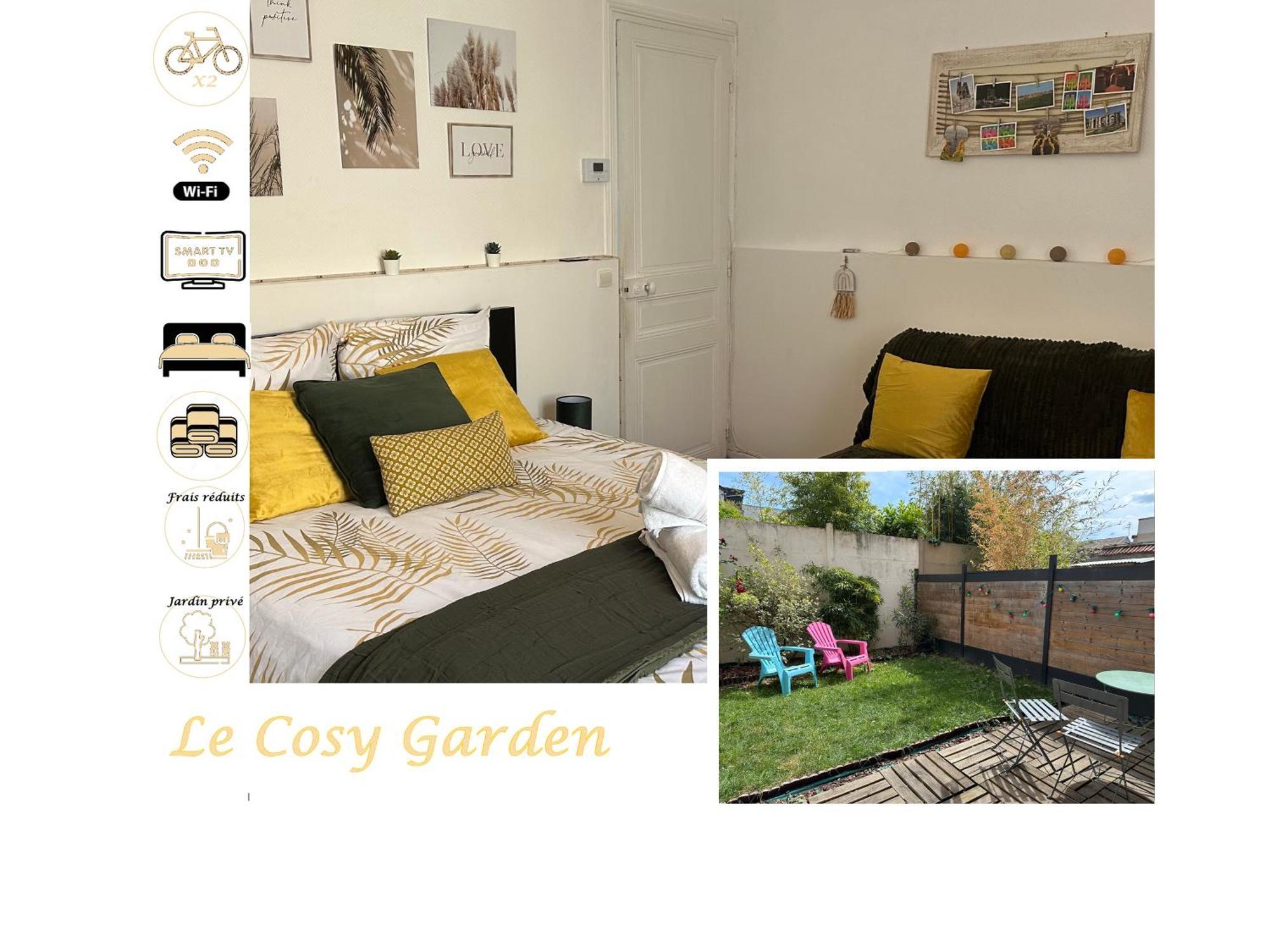 Au Cosy Garden Apartman Reims Kültér fotó